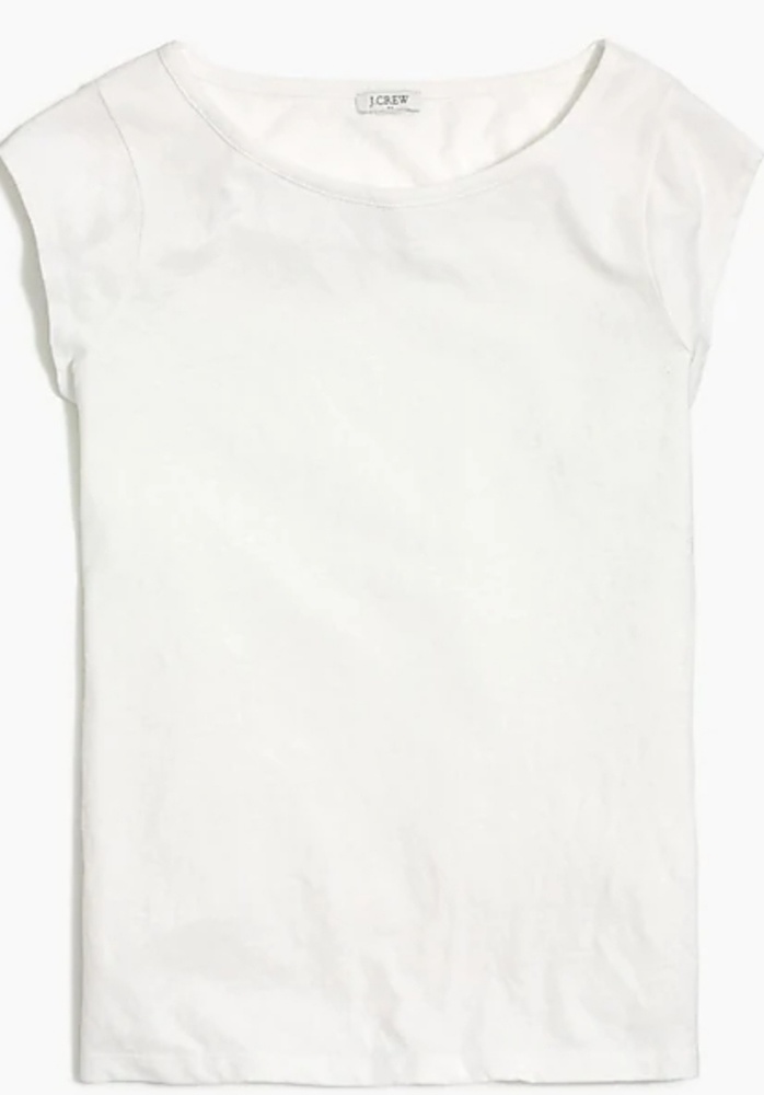 J. Crew Linen Blend Ballet T-Shirt